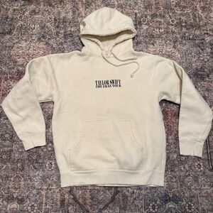 Taylor Swift The Eras Tour Cream Hoodie Sweatshirt Size‎ S